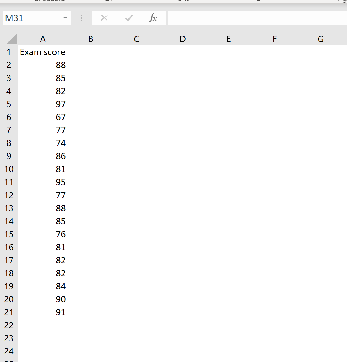 Как рассчитать коэффициент вариации в Excel