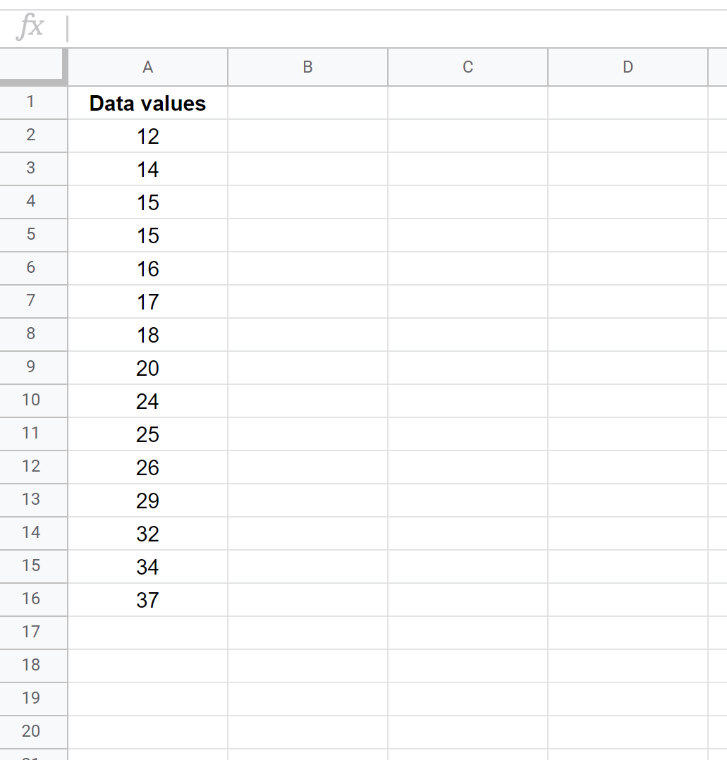 Как рассчитать средний диапазон в Google Sheets