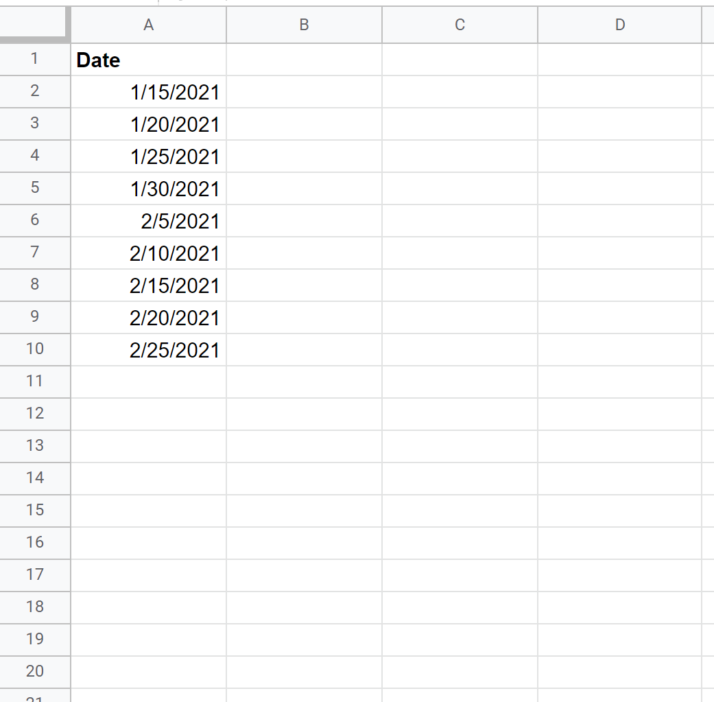 Как складывать и вычитать дни в Google Таблицах (с примерами)