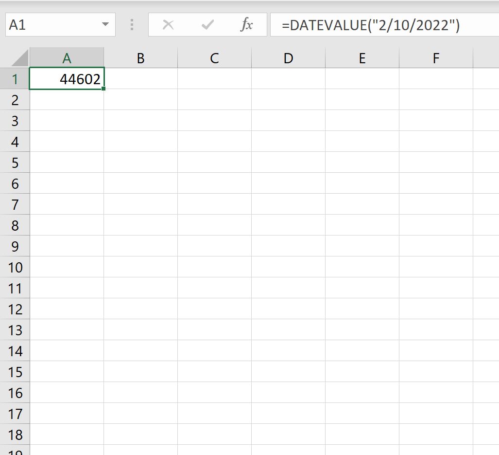 Как преобразовать дату в число в Excel (3 примера)